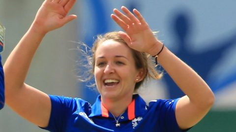India v England: Kate Cross stars as England claim thrilling win