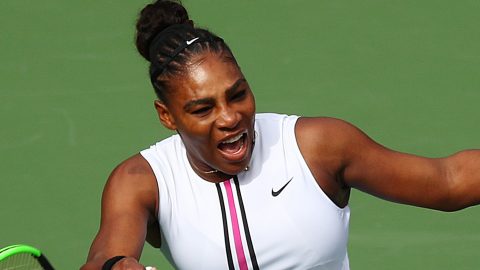Serena Williams: Former world number one retires from third-round match at Indian Wells