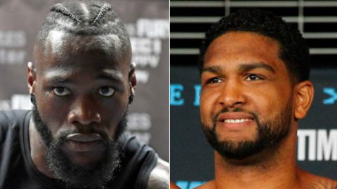 Deontay Wilder: World champion to defend title against Dominic Breazeale in May