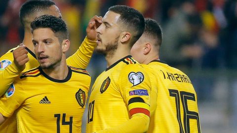 Belgium 3-1 Russia: Eden Hazard scores twice in Euro 2020 qualifier