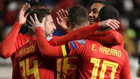 Cyprus 0-2 Belgium: Eden Hazard scores again as Red Devils top Euro qualifying group