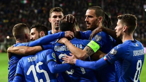 Italy 6-0 Liechtenstein: Azzurri score six in Parma as Quagliarella sets record