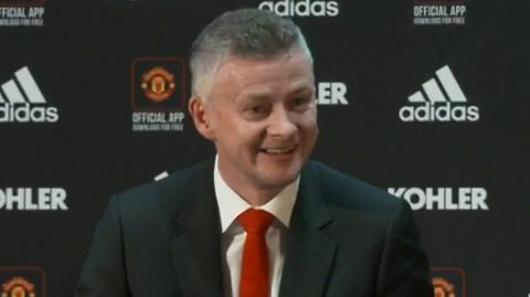 Manchester United: Ole Gunnar Solskjaer says his new job is ‘about putting smiles on people’s faces’
