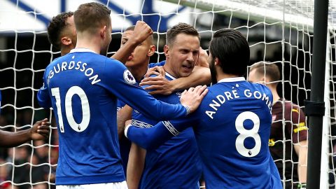 Everton 1-0 Arsenal: Phil Jagielka scores in win over Arsenal
