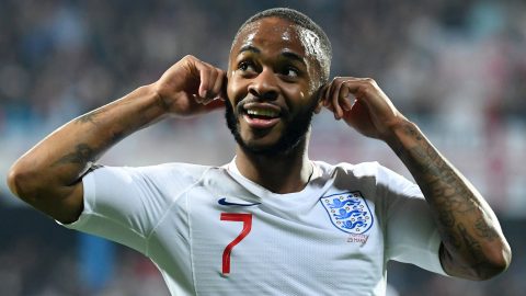 England’s Raheem Sterling says players should not leave pitch over racist abuse