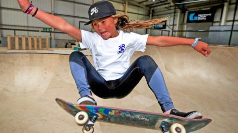 Sky Brown wins UK Skateboard Championships gold in women’s park