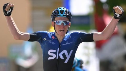 Tour of the Alps: Tao Geoghegan Hart claims first victory with Chris Froome sixth