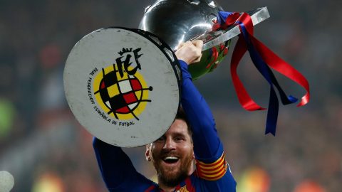 Barcelona 1-0 Levante: Lionel Messi off the bench to secure La Liga title