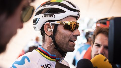 Giro d’Italia: Alejandro Valverde withdraws after suffering back injury