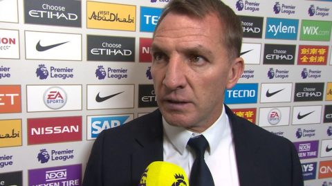 Man City 1-0 Leicester: Foxes showed great courage – Brendan Rodgers