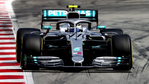Spanish GP: Valtteri Bottas fastest as Mercedes dominate second practice