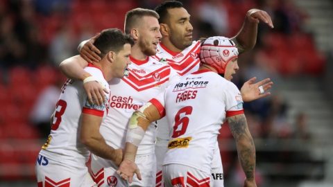 Super League: Leaders Saints come from behind to stun Salford for 32-30 victory