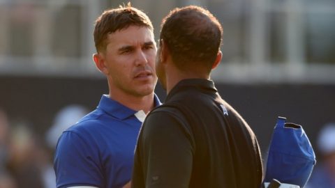 Brooks Koepka extends lead as Tiger Woods misses cut at US PGA Championship