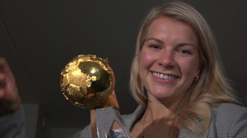 Ada Hegerberg ’emotional’ after winning BBC Women’s Footballer of the Year