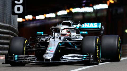 Monaco Grand Prix: Lewis Hamilton leads Mercedes one-two in practice