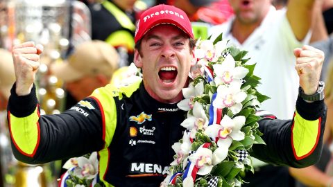 Indianapolis 500: Simon Pagenaud claims maiden win at eighth attempt