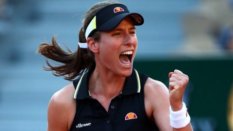 Johanna Konta reaches French Open fourth round for first time