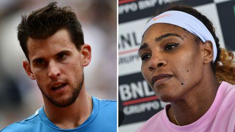 Dominic Thiem offers to play doubles with Serena Williams
