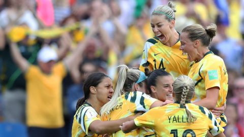 Australia 3-2 Brazil: Matildas fight back from 2-0 down to claim first win