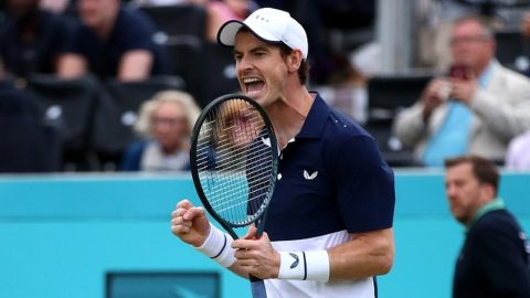 Andy Murray makes winning return in doubles at Queen’s