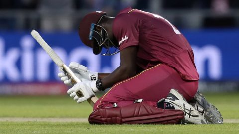 Cricket World Cup: West Indies fall just short in thriller against New Zealand