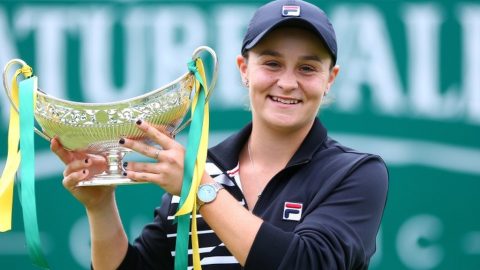 Ashleigh Barty becomes world number one by winning Birmingham title