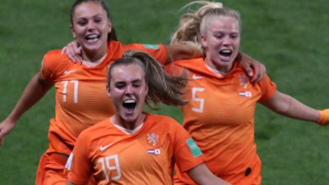 Women’s World Cup 2019: Lieke Martens’ penalty sends Netherlands through 2-1