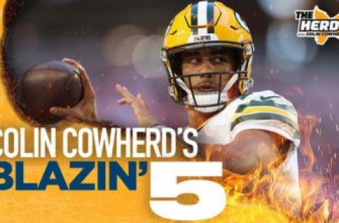 Blazin’ 5: Colin Cowherd’s picks for Week 9 of the 2021 NFL season I THE HERD
