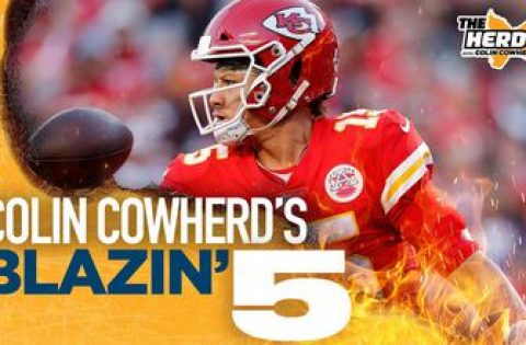 Blazin’ 5: Colin Cowherd’s picks for Week 13 of the 2021 NFL season I THE HERD