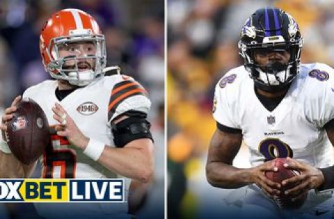 Colin Cowherd: Baltimore is all beat up, Cleveland is clearly the side here I FOX BET LIVE