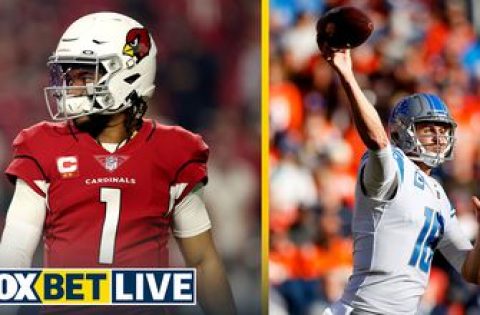 Colin Cowherd weighs the odds for Detroit vs. Arizona: ‘We may have seen the best of the Lions’ I FOX BET LIVE