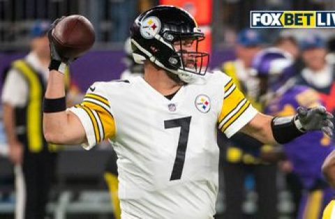Colin Cowherd: Take the urgent Steelers fighting for a playoff spot over the comfortable Titans I FOX BET LIVE