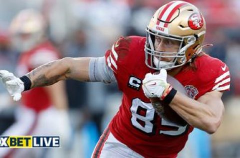 Sam P: Bet on a 49ers-George Kittle TD against the Titans’ linebackers I FOX BET LIVE