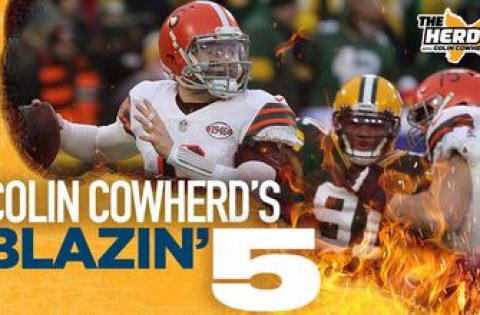 Blazin’ 5: Colin Cowherd’s picks for Week 17 of the 2021 NFL season I THE HERD