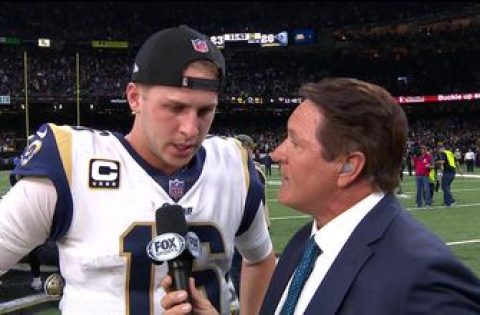 Jared Goff can’t believe the Rams are Super Bowl-bound