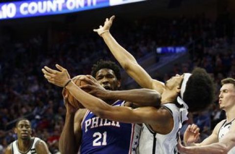 Embiid not playing in Game 3 because of sore knee