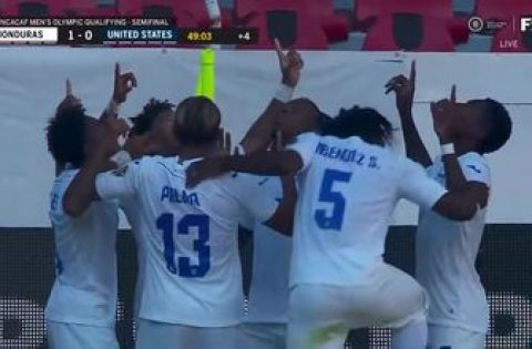 Honduras takes 1-0 lead over USMNT in waning moments of the first half