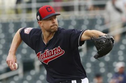 Indians ace Kluber makes 1st spring start, faces Reds
