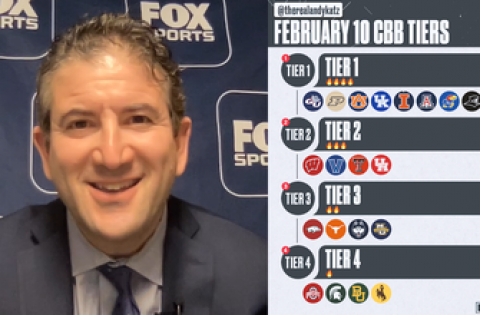 Andy Katz’s college basketball tiers I February 10 I CBB on FOX