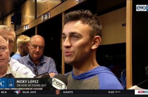 Nicky Lopez on getting called up: ‘I don’t think I’ve stopped smiling’