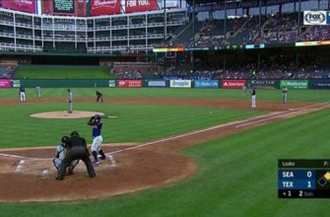 HIGHLIGHTS: Rougned Odor HAMMERS the 3-Run Home Run to Right