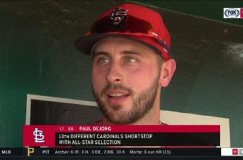 Paul DeJong on playing in his first All-Star Game