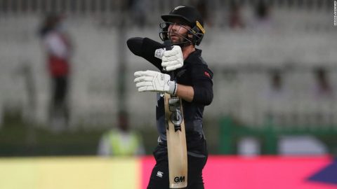 Injured New Zealand batsman will miss T20 World Cup final after punching his bat