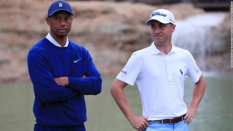 Tiger Woods won’t return ‘if he can’t play well,’ according to major winner Justin Thomas