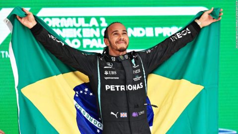 Hamilton keeps F1 title hopes alive with ‘utterly awesome’ victory in Sao Paulo GP