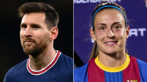 Lionel Messi wins seventh Ballon d’Or, while Alexia Putellas wins her first women’s title