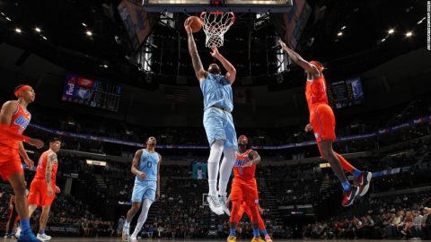 Grizzlies set new NBA margin of victory record in demolition of Thunder