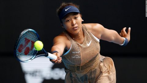 Naomi Osaka secures win in first appearance after four-month break from tennis
