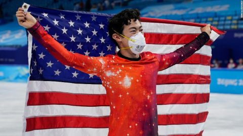 Nathan Chen wins gold with figure skating master class