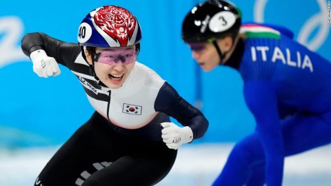 ‘Queen of Korean Short Track’ bounces back from tearful silver to defend women’s 1500m speed skating title